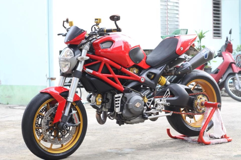 Ducati monster 796 nâng cấp đầy nổi bật trên đất thái - 15