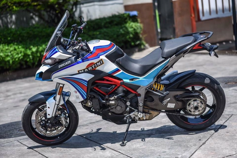 Ducati multistrada 1200 gã khổng lồ khác biệt với màu áo martini - 10