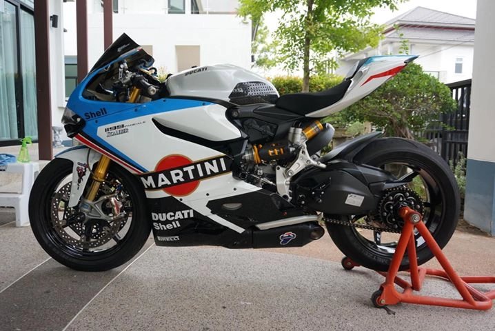 Ducati panigale 1199s vẻ đẹp sâu sắc đến từ team đấu martini - 9