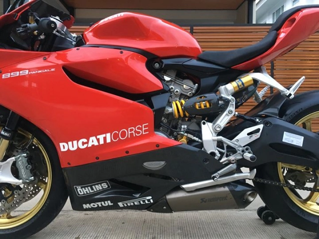 Ducati panigale 899 vẻ đẹp hào nhoáng với dàn chân oz racing - 5