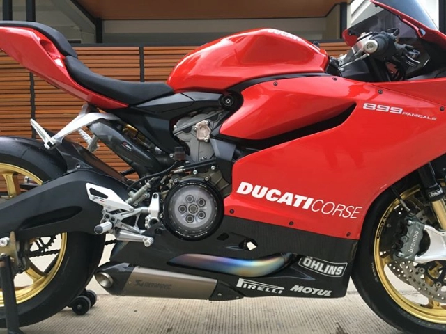 Ducati panigale 899 vẻ đẹp hào nhoáng với dàn chân oz racing - 7
