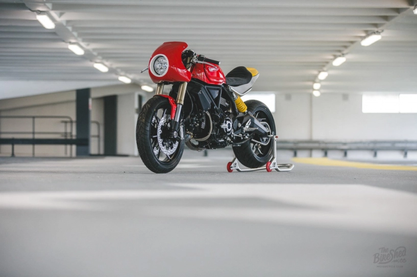 Ducati scrambler 1100 bản độ cafe racer đến từ debolex - 1