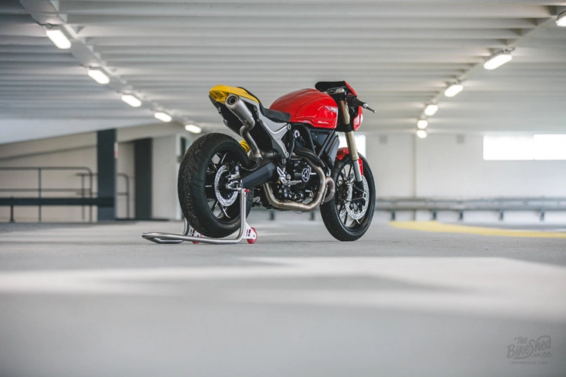 Ducati scrambler 1100 bản độ cafe racer đến từ debolex - 11