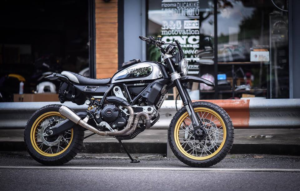 Ducati scrambler desert sled bản tùy chỉnh đầy lôi cuốn từ mugello - 8