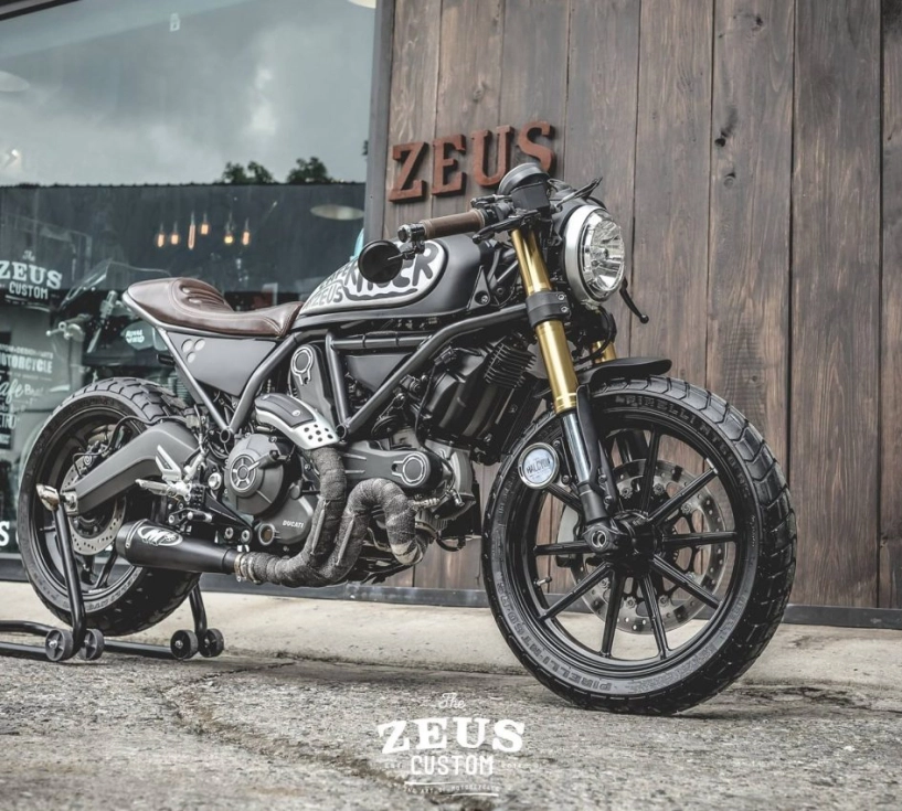 Ducati scrambler xế nổ độ bá bài của zeus custom - 1