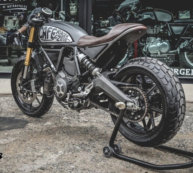 Ducati scrambler xế nổ độ bá bài của zeus custom - 13