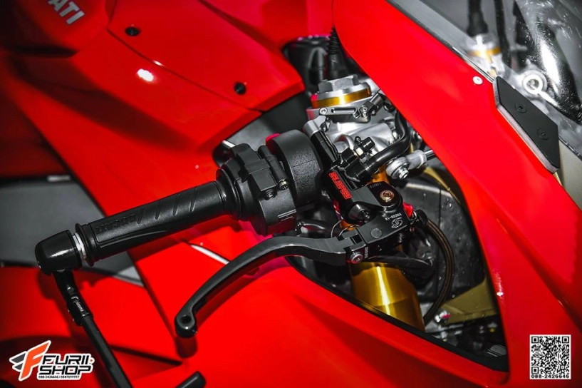 Ducati v4 panigale kết hợp tinh tế với dàn thương hiệu gale speed - 3