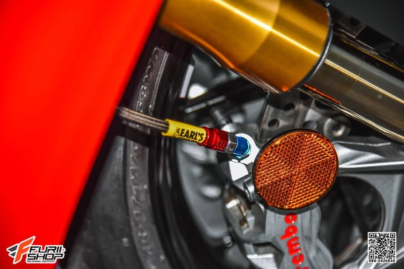 Ducati v4 panigale kết hợp tinh tế với dàn thương hiệu gale speed - 6