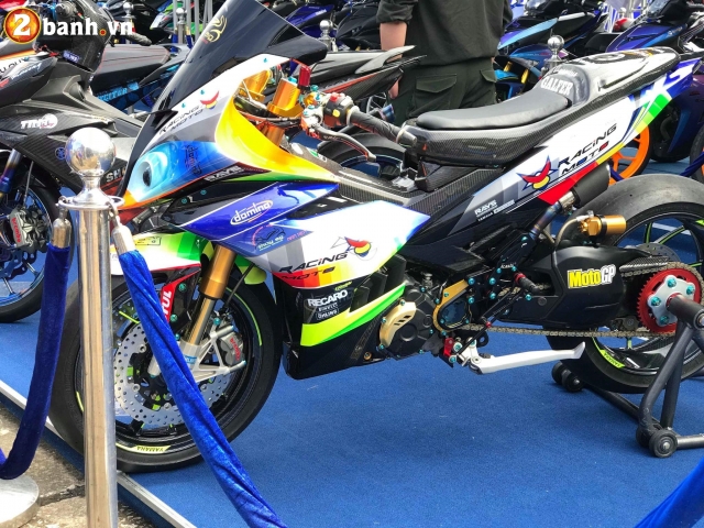 Exciter 150 độ phong cách bmw s1000rr siêu gắt trong đại hội festival 2018 - 3