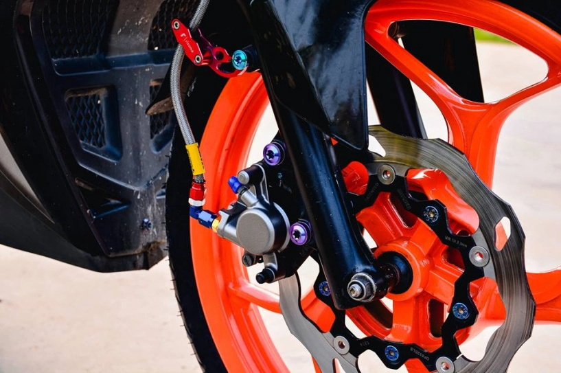 Exciter 150 độ tạo nét đẹp riêng với phong cách y15zr của biker đồng nai - 4