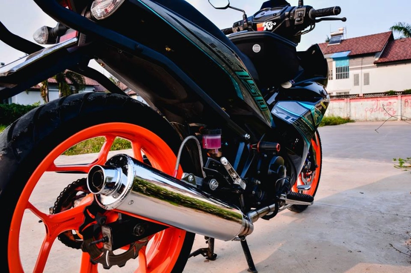 Exciter 150 độ tạo nét đẹp riêng với phong cách y15zr của biker đồng nai - 8