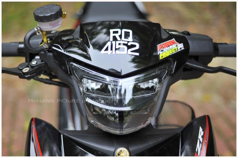 Exciter 150 trong bản độ đầy mãn nhãn của biker malaysia - 3