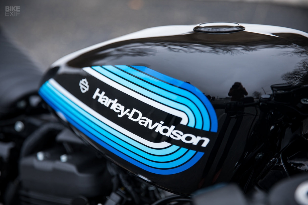 Harley davidson sportster iron 1200 bản độ đột biến mang hình thái cafe racer - 4
