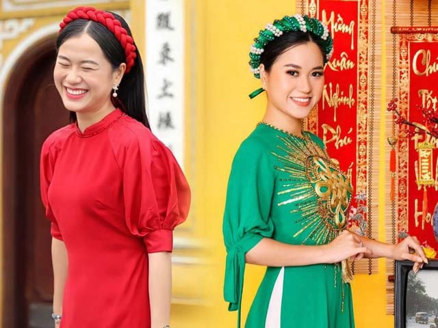 Hết tết còn xuân lâm vỹ dạ vẫn diện áo dài đi dép đơn giản nhưng soi giá bỏng tay - 12