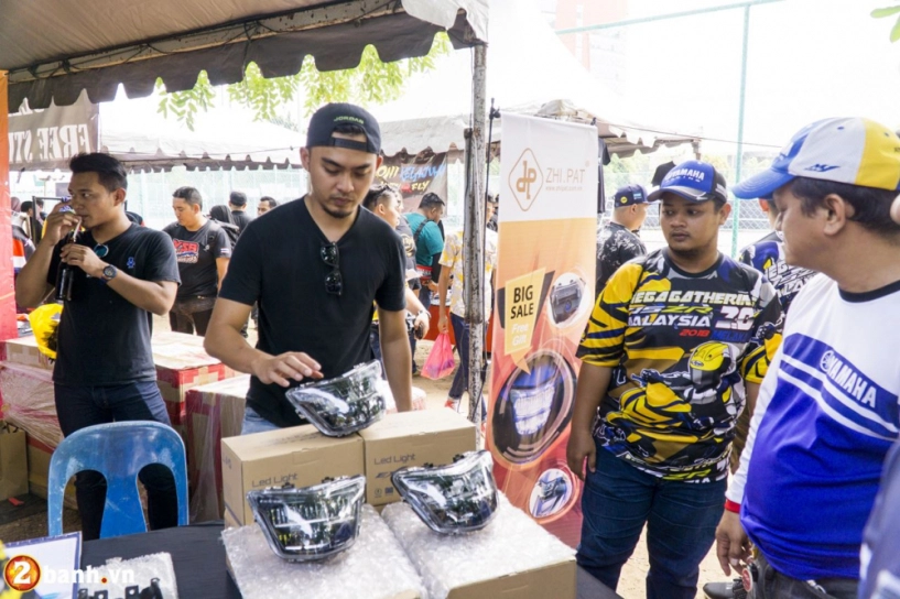 Hơn 5000 biker tham gia ngày hội mega gathering y15zr malaysia tại mitc melaka - 13