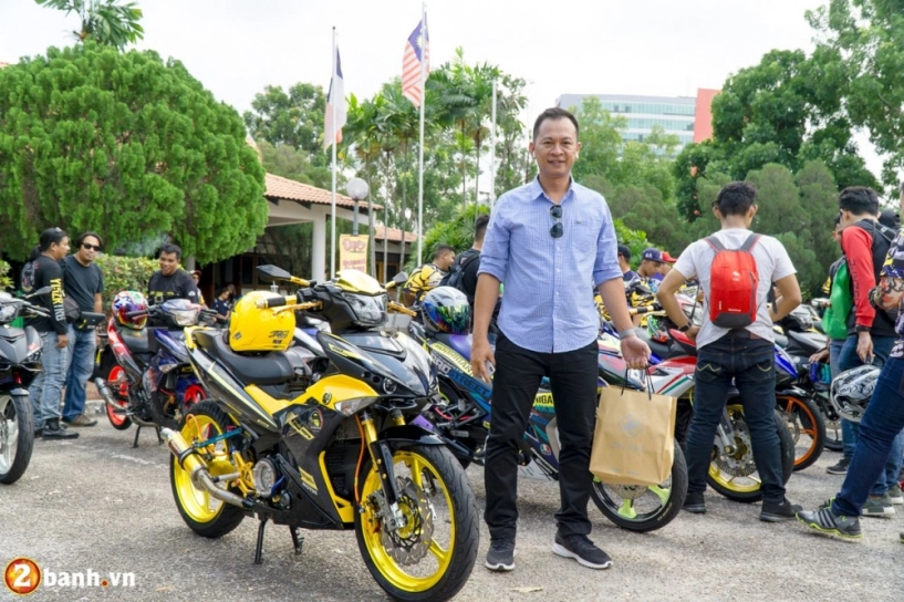 Hơn 5000 biker tham gia ngày hội mega gathering y15zr malaysia tại mitc melaka - 15