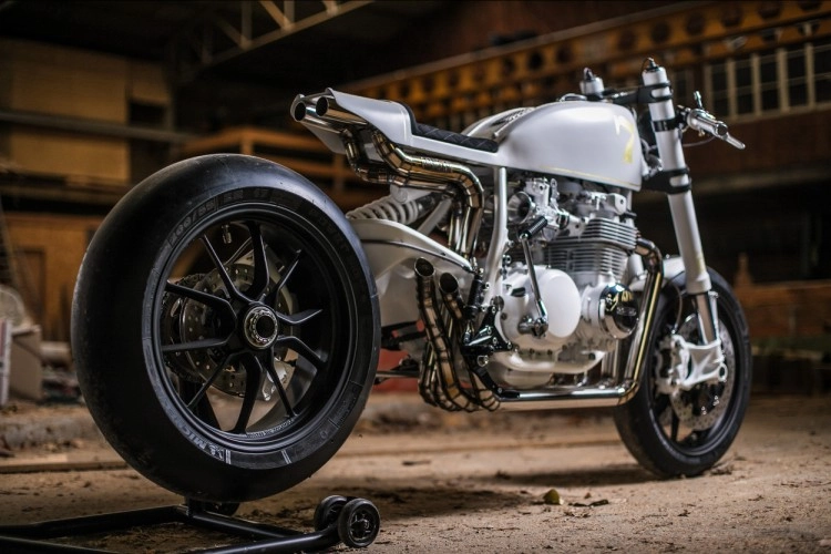 Honda cb500 four độ cafe racer đến từ duke motorcycles - 19