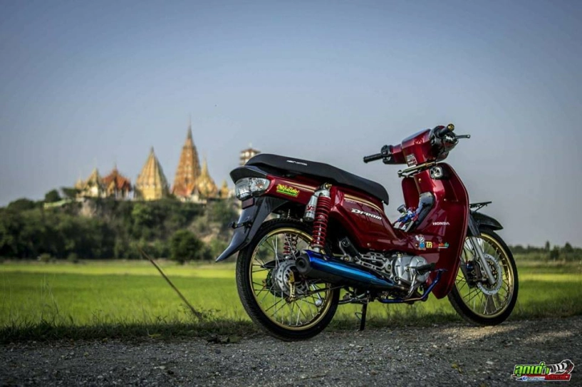 Honda cub fi độ mang vẻ đẹp tìm ẩn đến từ biker xứ chùa vàng - 1