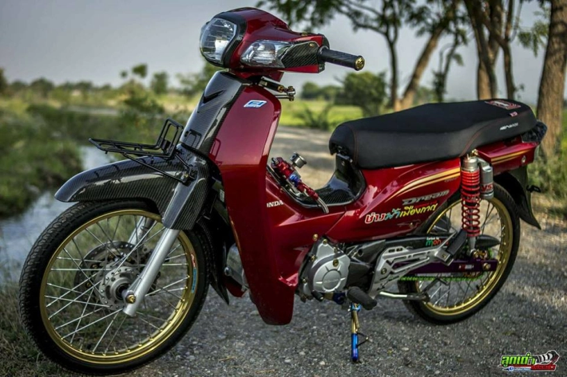 Honda cub fi độ mang vẻ đẹp tìm ẩn đến từ biker xứ chùa vàng - 2