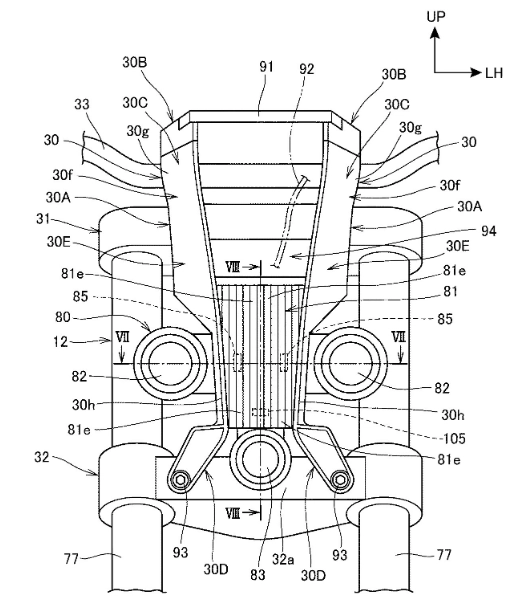 Honda đăng ký bằng sáng chế đồng hồ điều chỉnh góc nghiêng cho honda cb1000r mới - 3