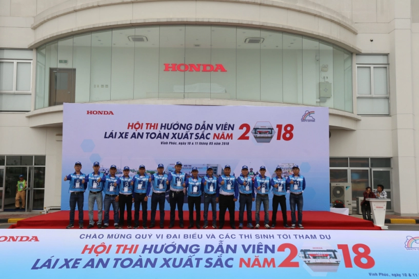 Honda việt nam tổ chức cuộc thi hướng dẫn viên lái xe an toàn xuất sắc năm 2018 - 7