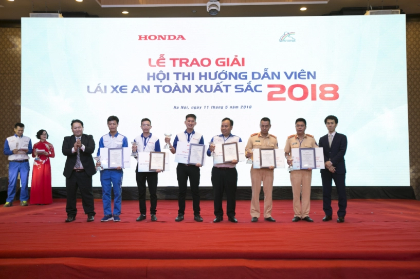 Honda việt nam tổ chức cuộc thi hướng dẫn viên lái xe an toàn xuất sắc năm 2018 - 9