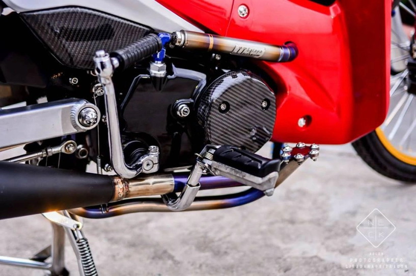 Honda wave 110 - vừa đập thùng đã độ ngộp thở của biker nước bạn - 7