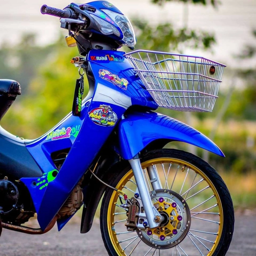 Honda wave độ cuốn hút mọi ánh nhìn bởi vẻ đẹp tinh tế của biker thailand - 4