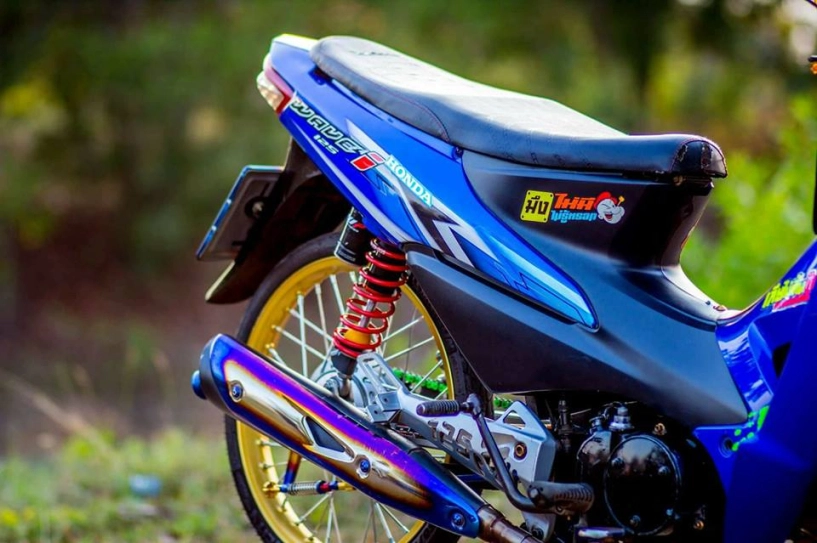 Honda wave độ cuốn hút mọi ánh nhìn bởi vẻ đẹp tinh tế của biker thailand - 6