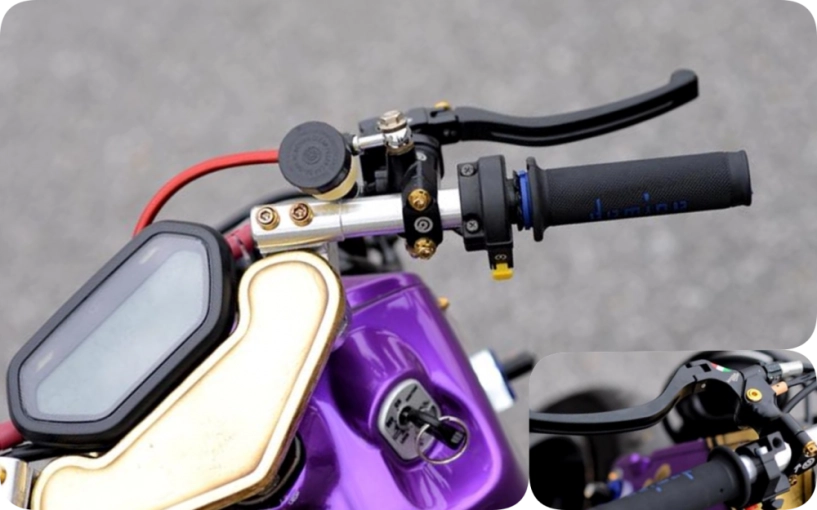 Honda zoomer 50cc độ độc đáo với phong cách ruckus trên đất việt - 5