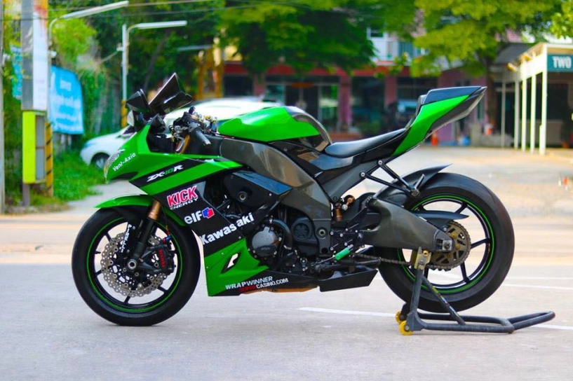 Huyền thoại kawasaki ninja zx-10r hồi sinh sau một bản độ - 10