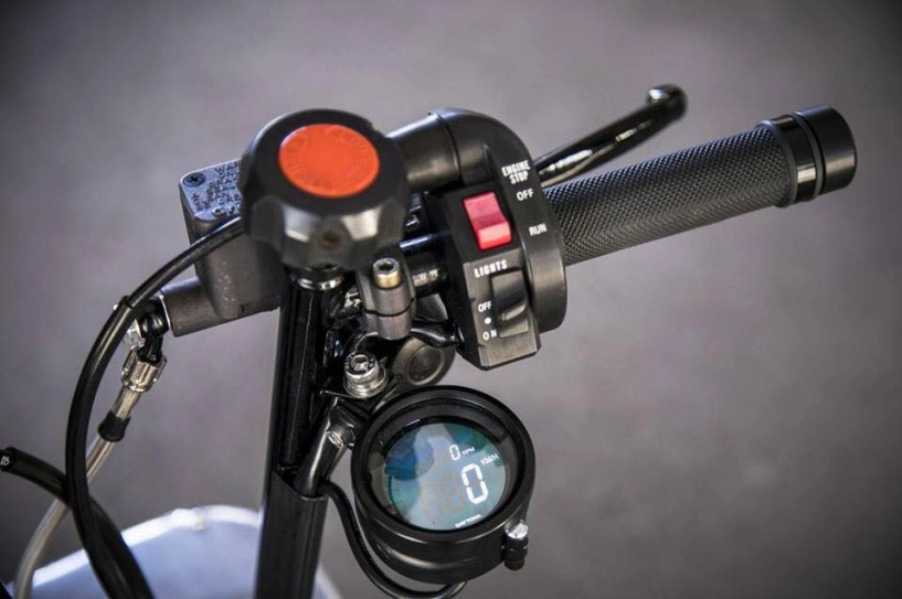Kawasaki kips 150 độ độc nhất vô nhị với phong cách mini bike custom - 3