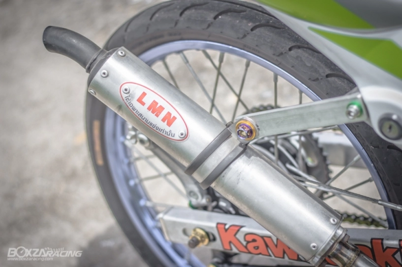 Kawasaki kr150 độ - thân xác cổ điển với option đồ chơi hiện đại - 11
