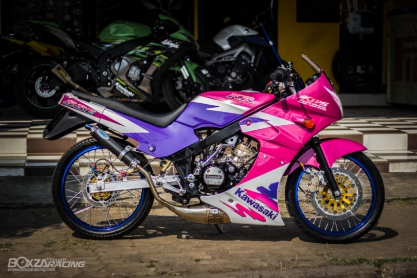 Kawasaki kr150 pink candy - bản độ đậm chất chơi người thái - 13