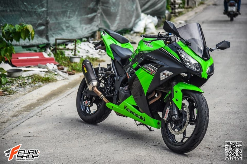 Kawasaki ninja 300 special edition bản độ nổi bật đến từ furii shop - 1