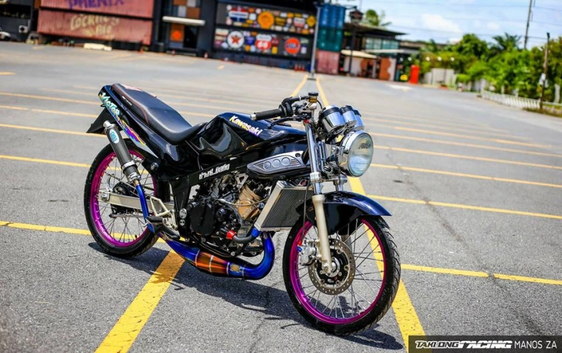 Kawasaki victor 150 bản độ hào nhoáng qua hình phong dragbike - 1
