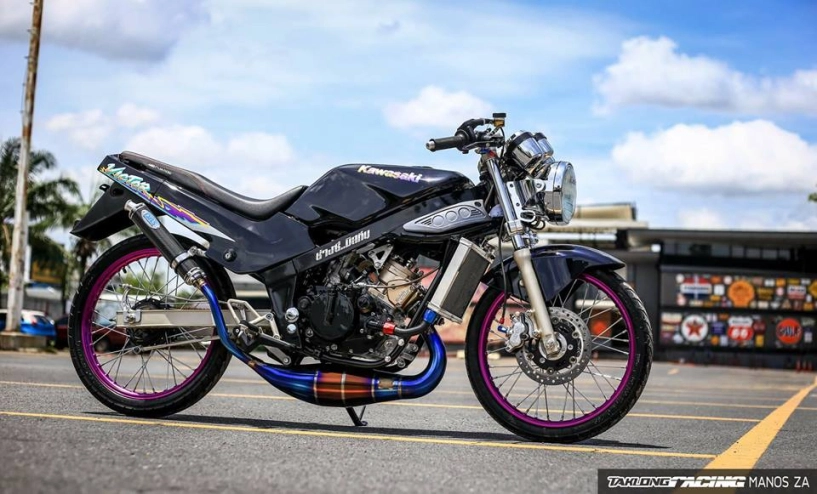 Kawasaki victor 150 bản độ hào nhoáng qua hình phong dragbike - 11