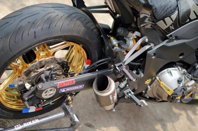 Kawasaki z1000 độ chi tiết với dàn đồ chơi nóng bỏng của biker việt - 9