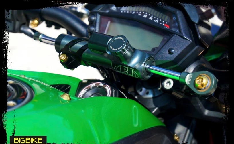 Kawasaki z1000 tạo dáng cực chất bên option hàng hiệu - 6