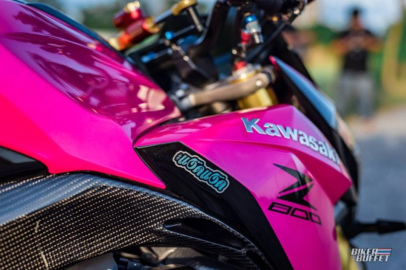 Kawasaki z800 bản độ hồng candy đầy gợi cảm - 7