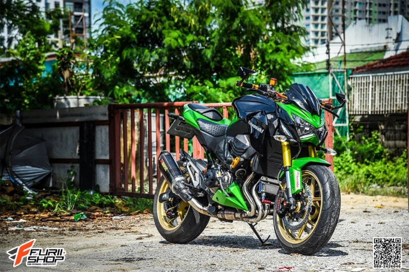 Kawasaki z800 độ táo bạo với góc nhìn cực chất - 8