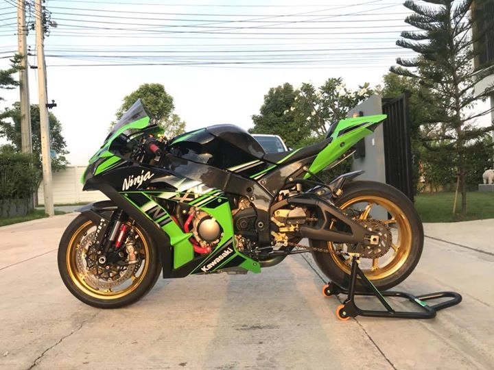 Kawasaki zx-10r bản độ sang chảnh bên phụ tùng cao cấp - 1