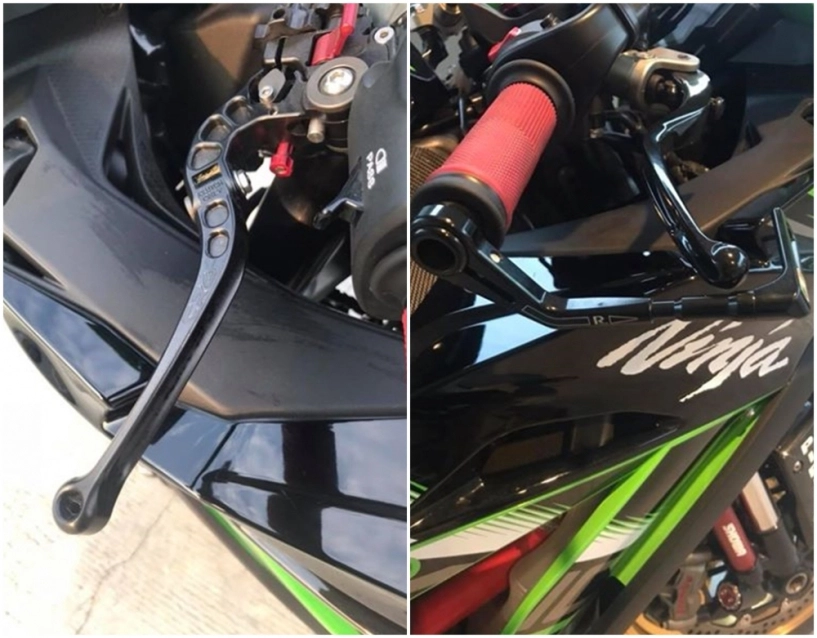 Kawasaki zx-10r bản độ sang chảnh bên phụ tùng cao cấp - 3