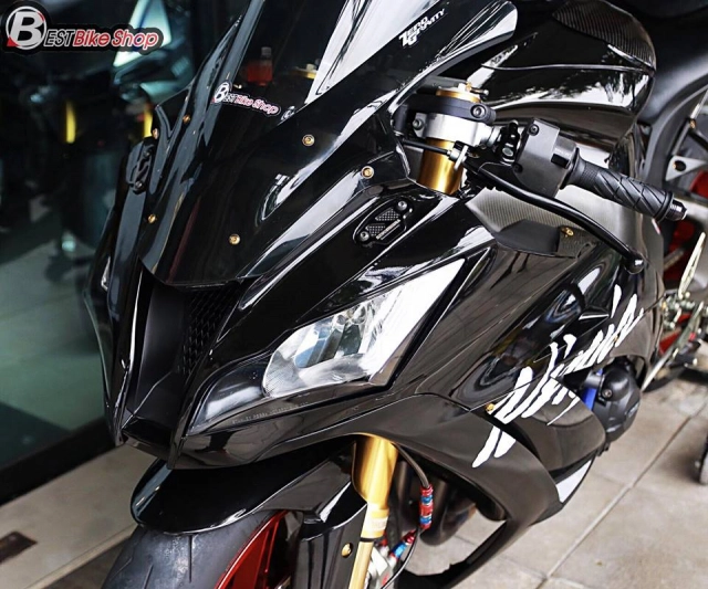 Kawasaki zx-10r bản nâng cấp với trang bị đặc biệt thửa từ đường đua - 6