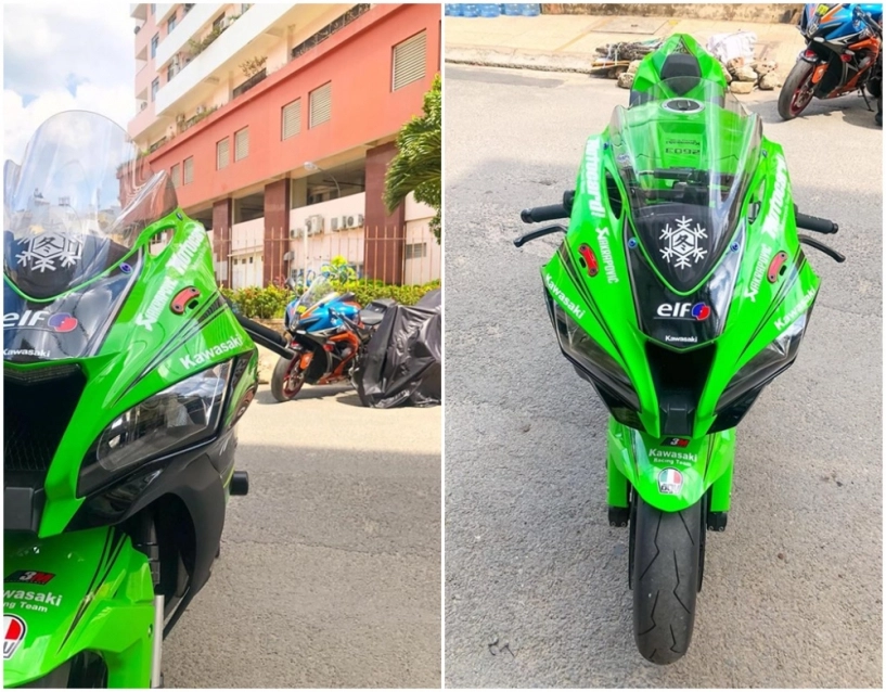 Kawasaki zx-10r ngựa chiến nâng cấp khủng tại dãi đất chữ s - 3