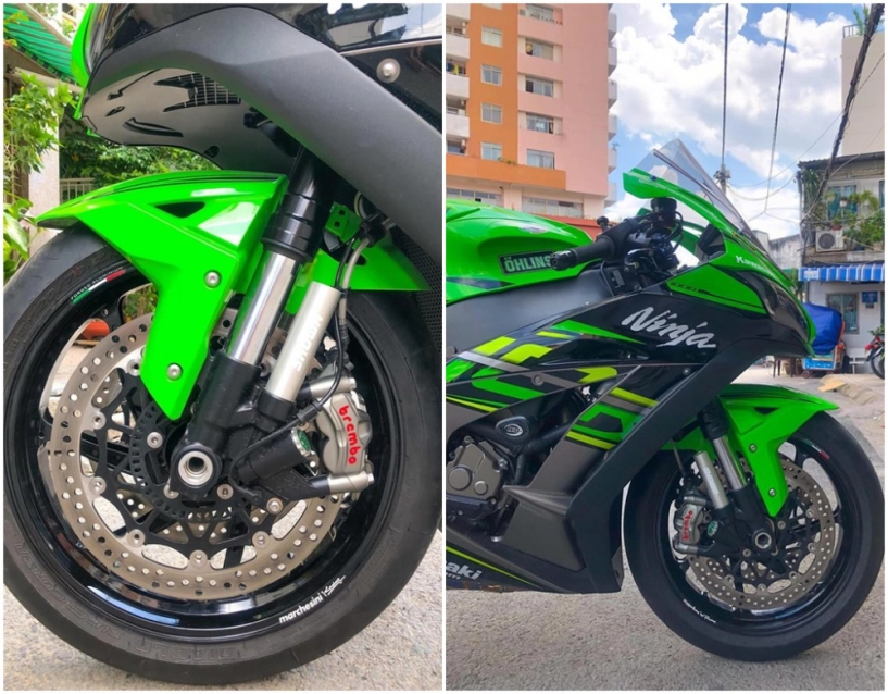 Kawasaki zx-10r ngựa chiến nâng cấp khủng tại dãi đất chữ s - 6