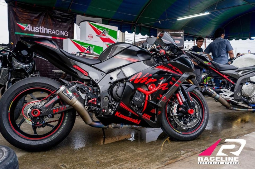 Kawsaki zx-10rr superbike giới hạn mang phong cách đội đua kawasaki racing team - 13