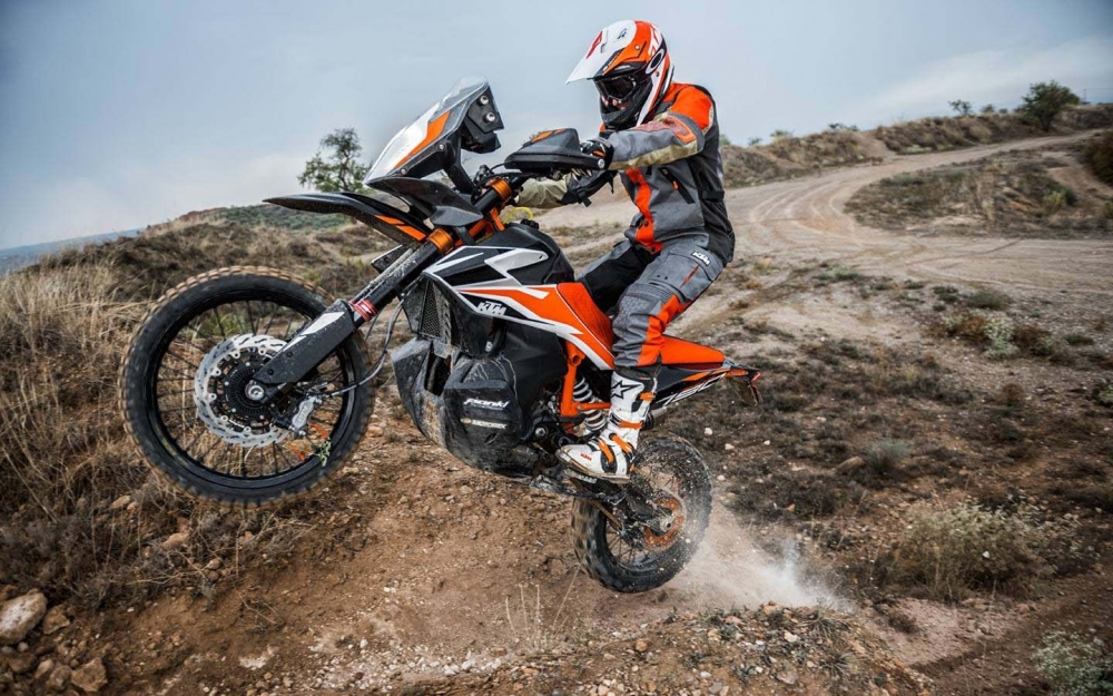 Ktm 790 adventure r prototype rò rỉ hình ảnh chạy thử - 6