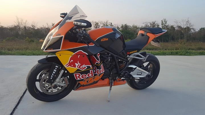 Ktm rc8 1190 vẻ đẹp hùng hồn từ version redbull racing - 1