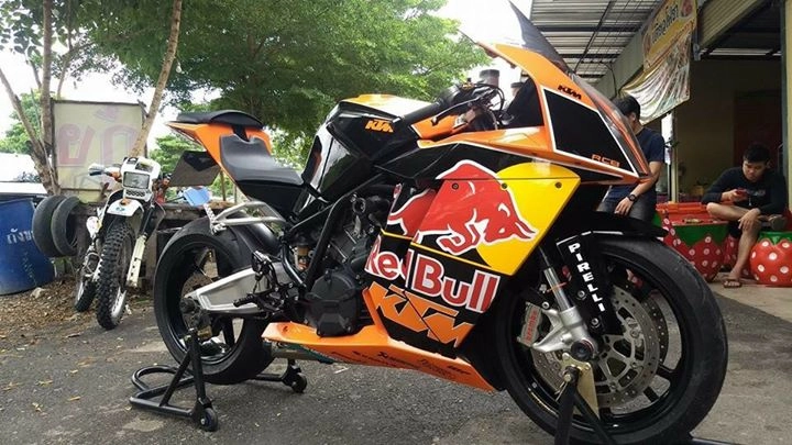 Ktm rc8 1190 vẻ đẹp hùng hồn từ version redbull racing - 6